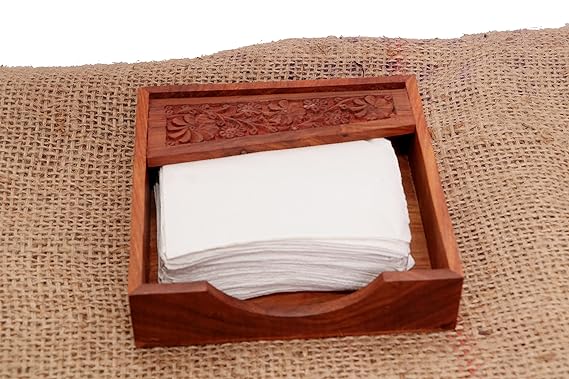 Wooden Tissue Paper Box - Image 3
