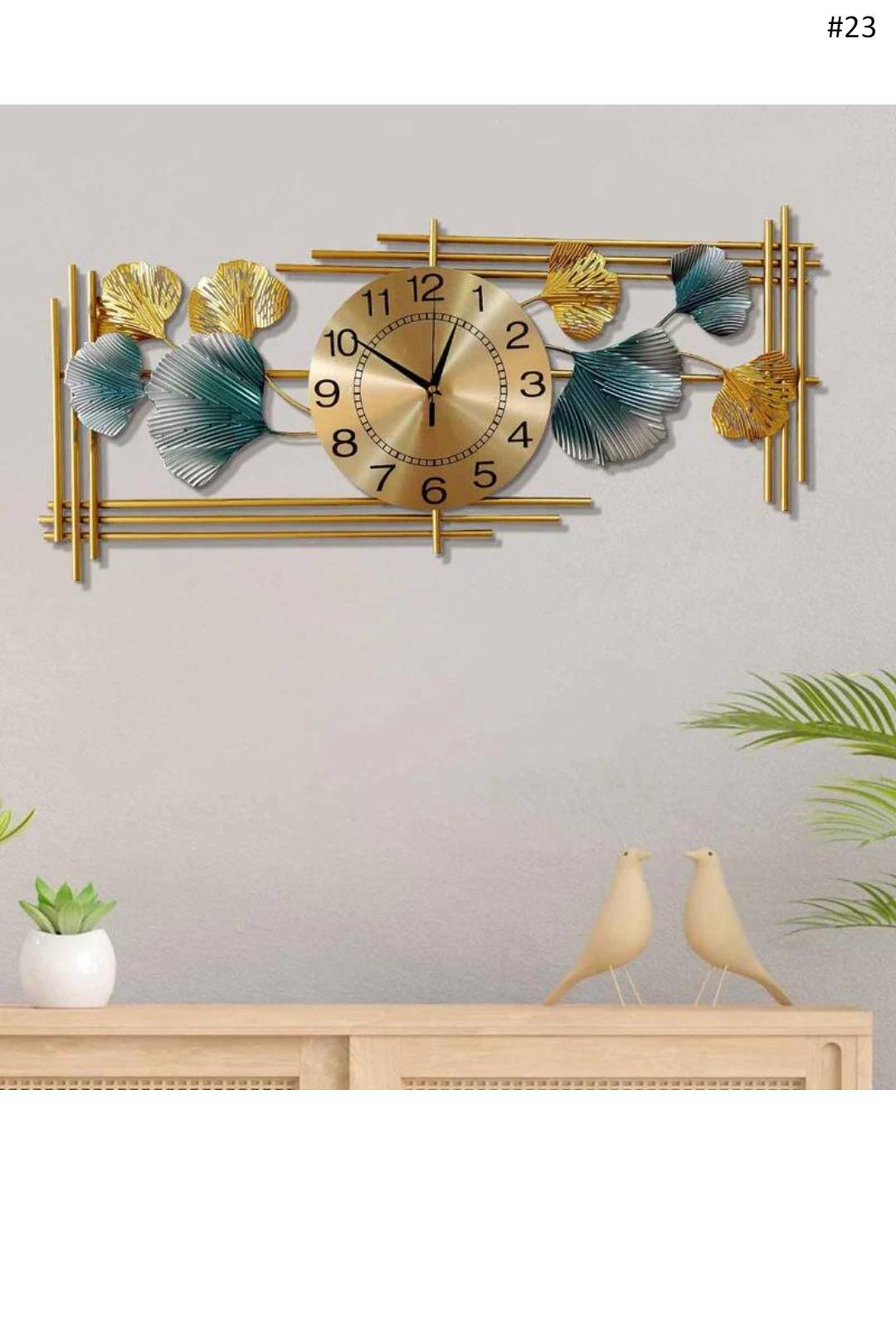 Metal Wall Clock