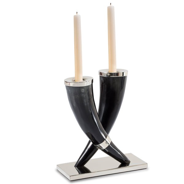 Horn Candle Holder