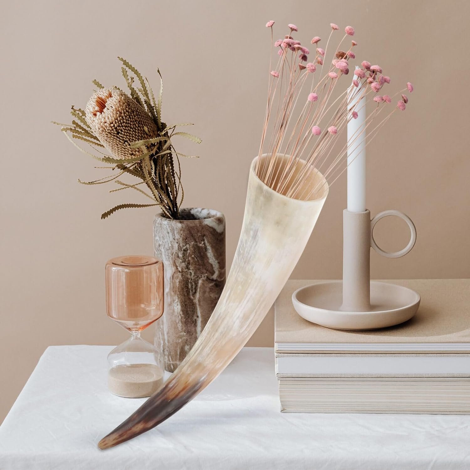 Horn Flower Vase