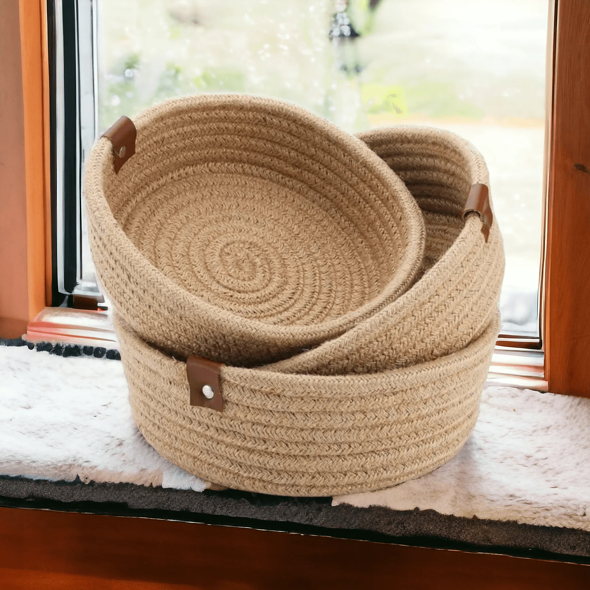 Jute Basket Set